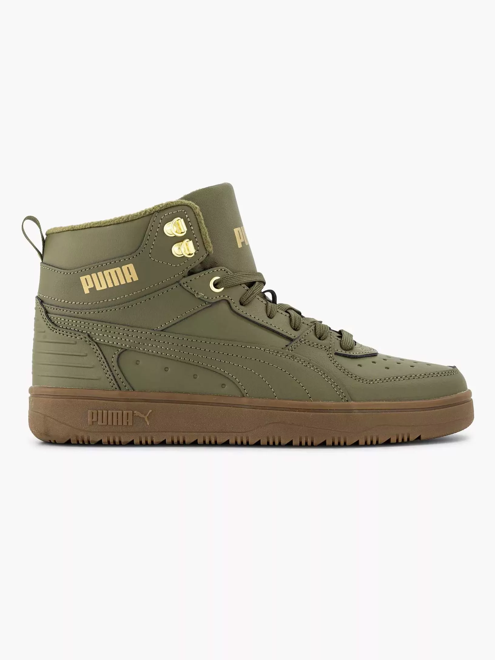 Gentlemen Puma Green Rebound Rugged