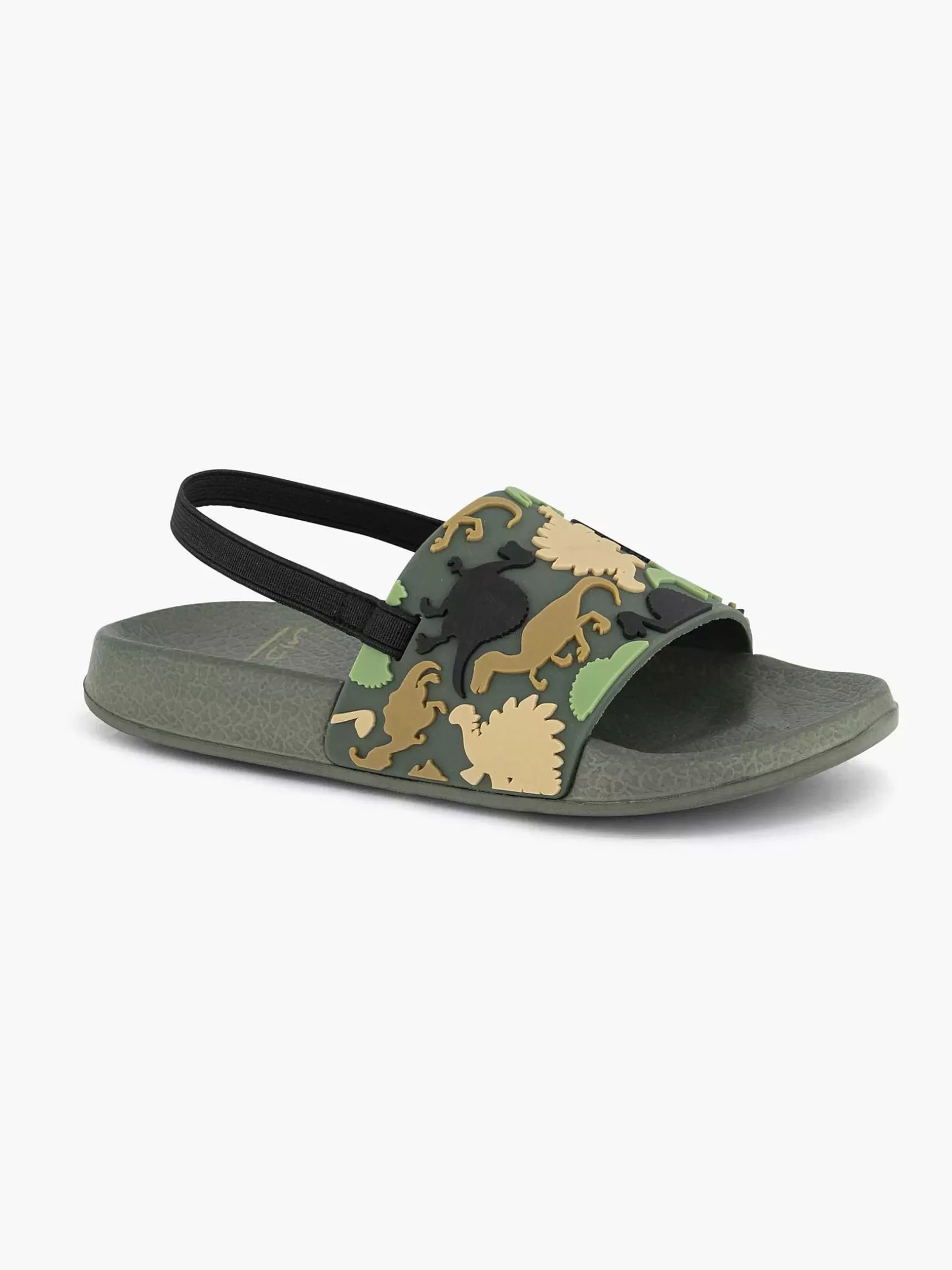 Children Blue Fin Green Sandal Dino