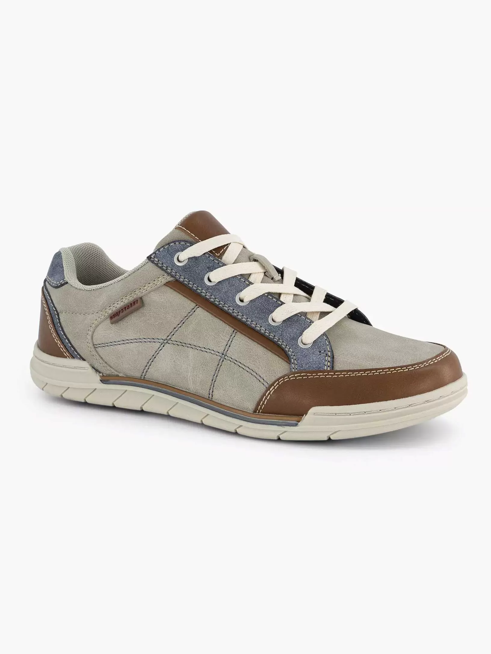 Gentlemen Easy Street Light Gray Comfort Sneaker