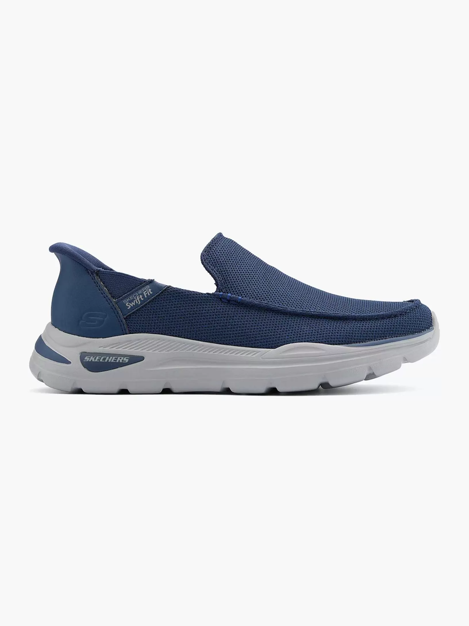 Gentlemen Skechers Navy Blue Memory Foam Slip-On