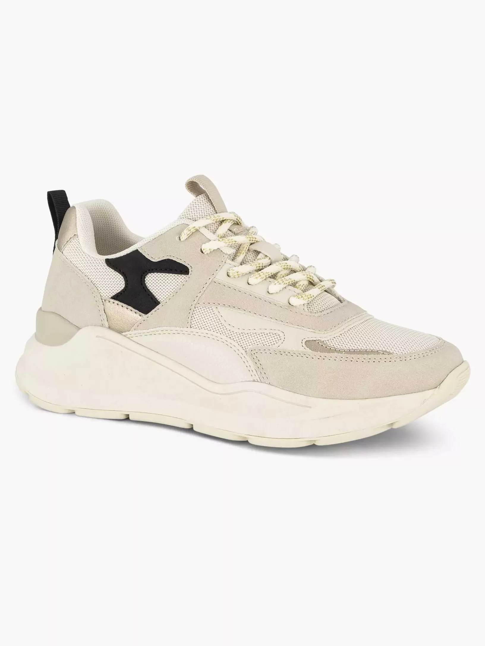 Ladies Oxmox Off White Chunky Sneaker