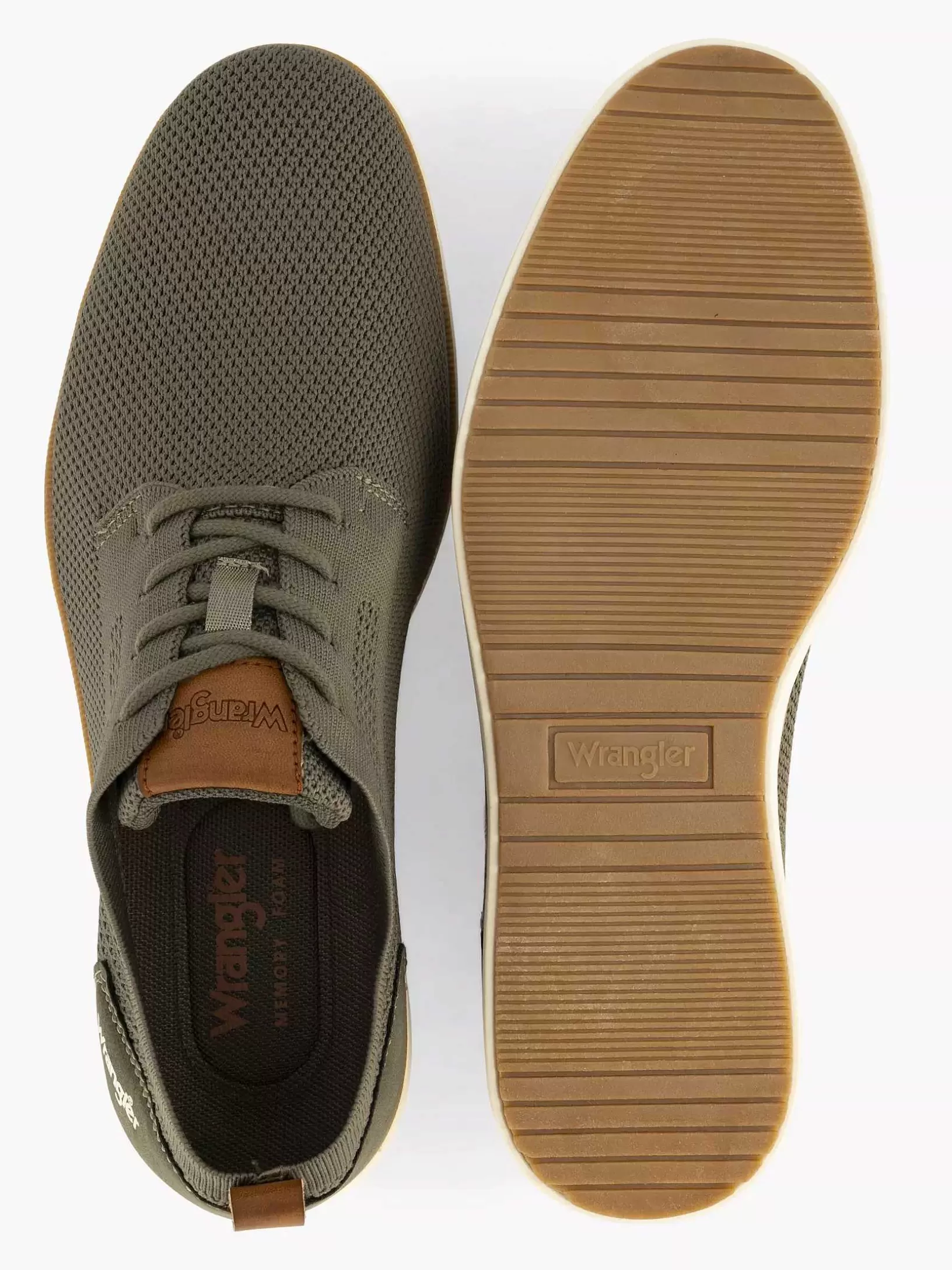 Gentlemen Wrangler Olive Lace-Up Shoe