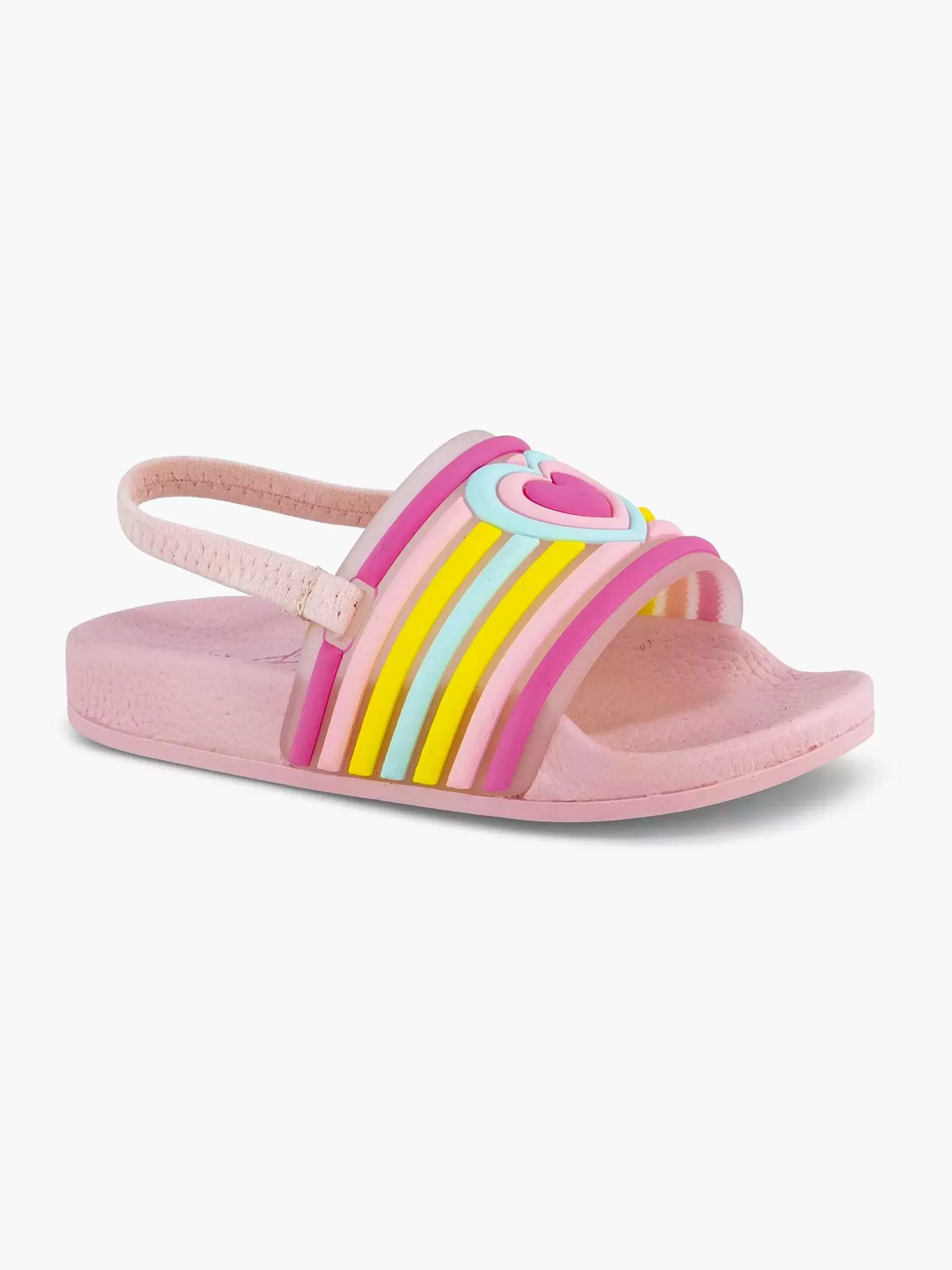 Children Blue Fin Pink Bath Slipper