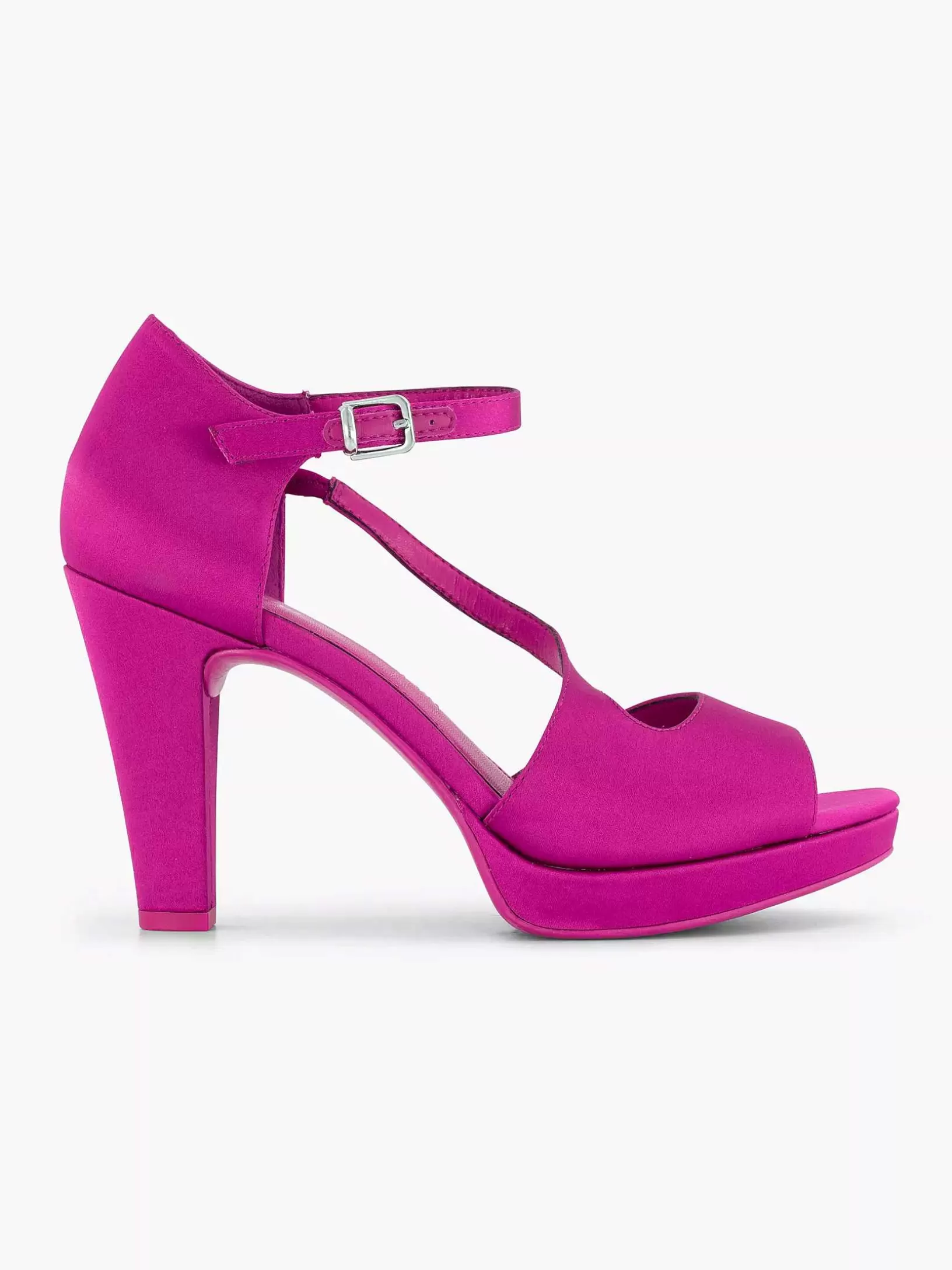 Ladies Graceland Pink Pump Satin