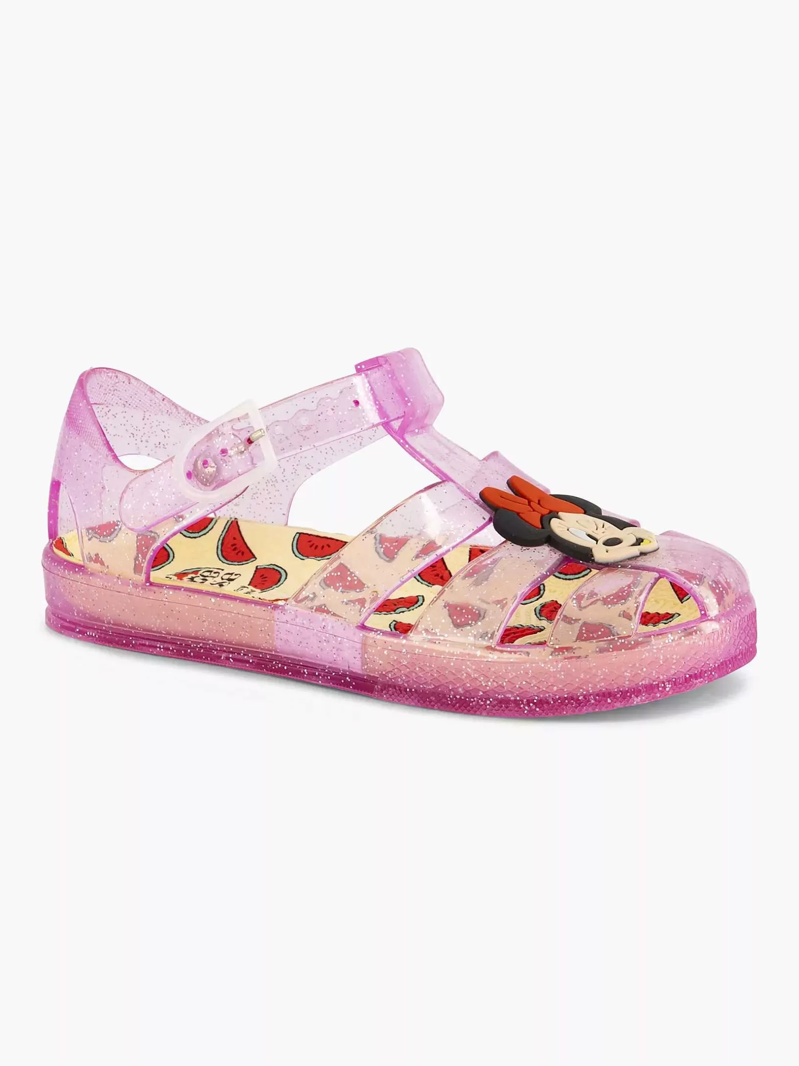 Children Minnie Mouse Pink Water Shoe Strap