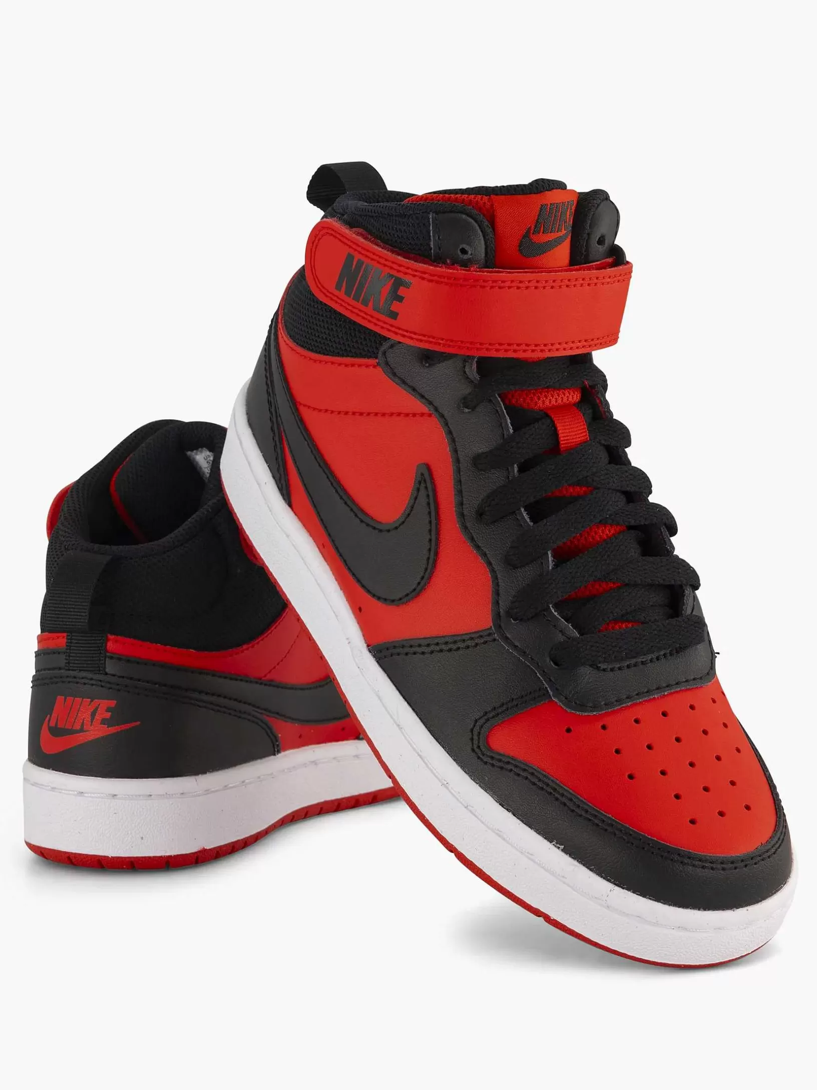 Children Nike Red Court Borough Mid 2