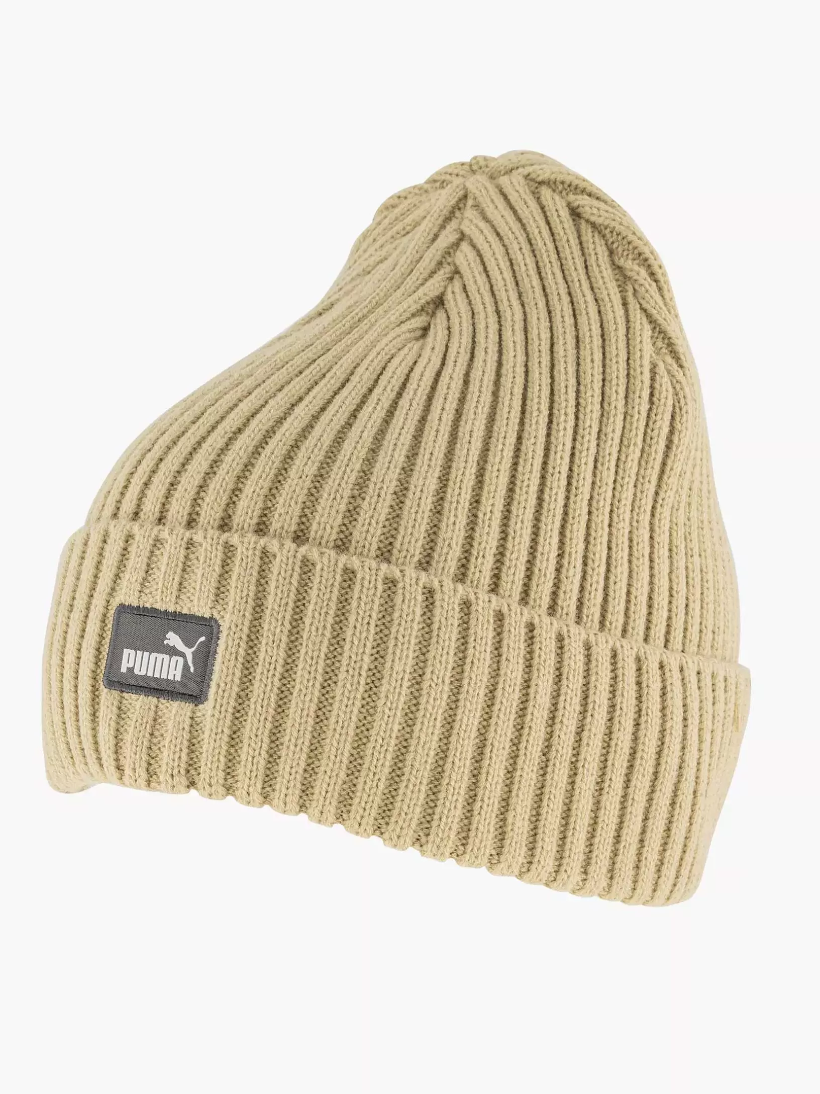 Ladies Puma Sand-Colored Classic Cuff Beanie