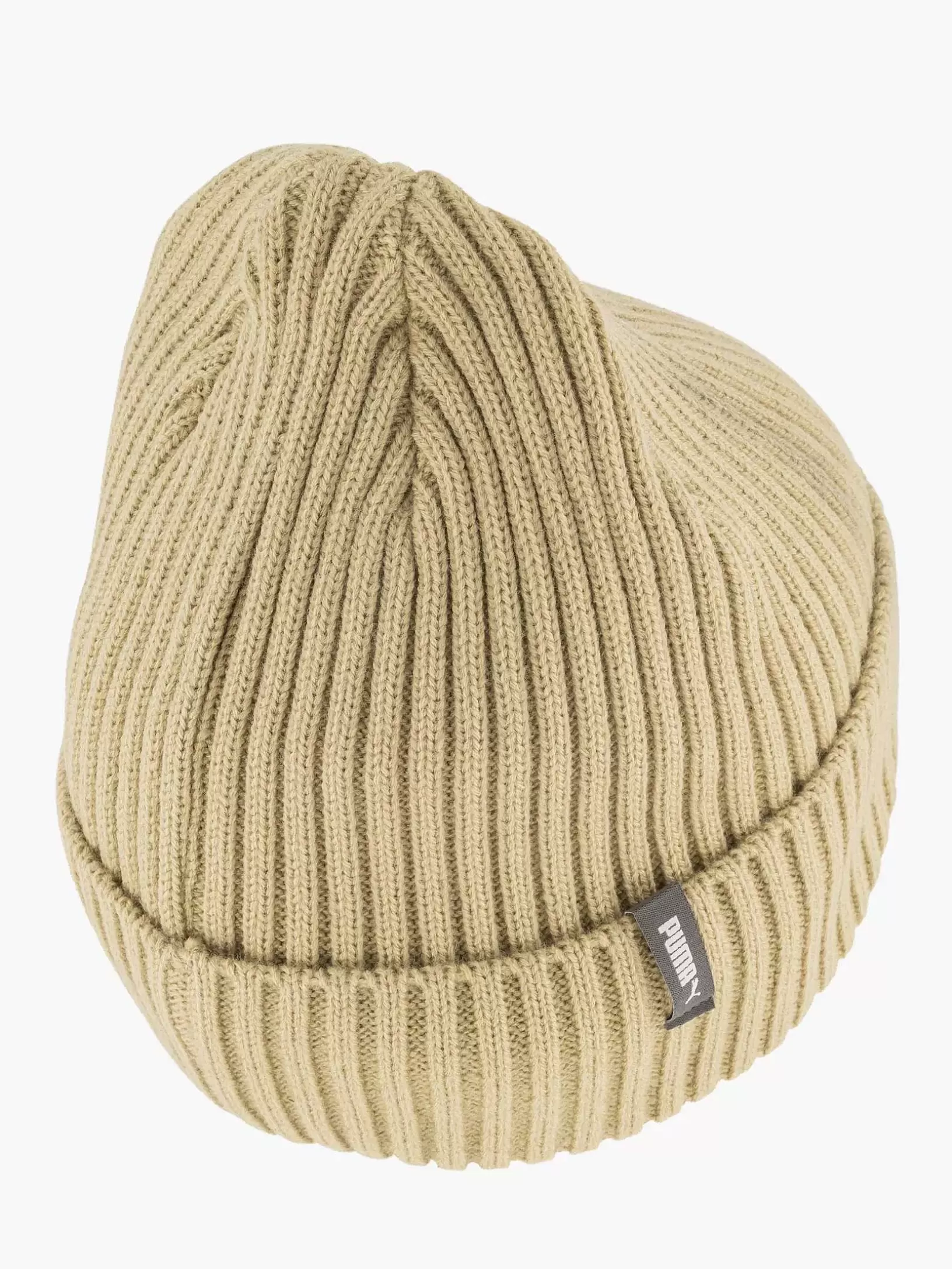 Ladies Puma Sand-Colored Classic Cuff Beanie