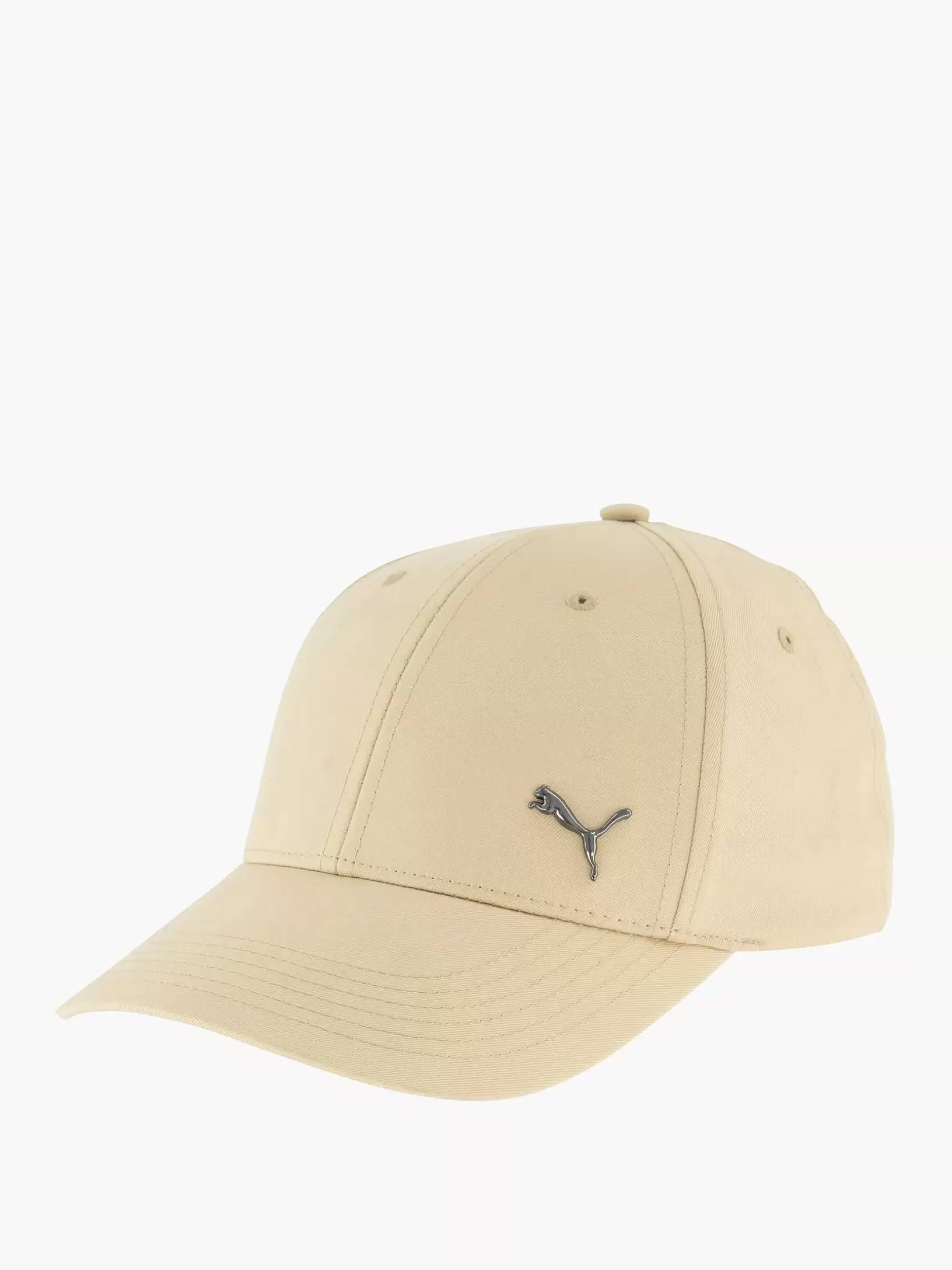 Ladies Puma Sand-Colored Metal Cat Cap