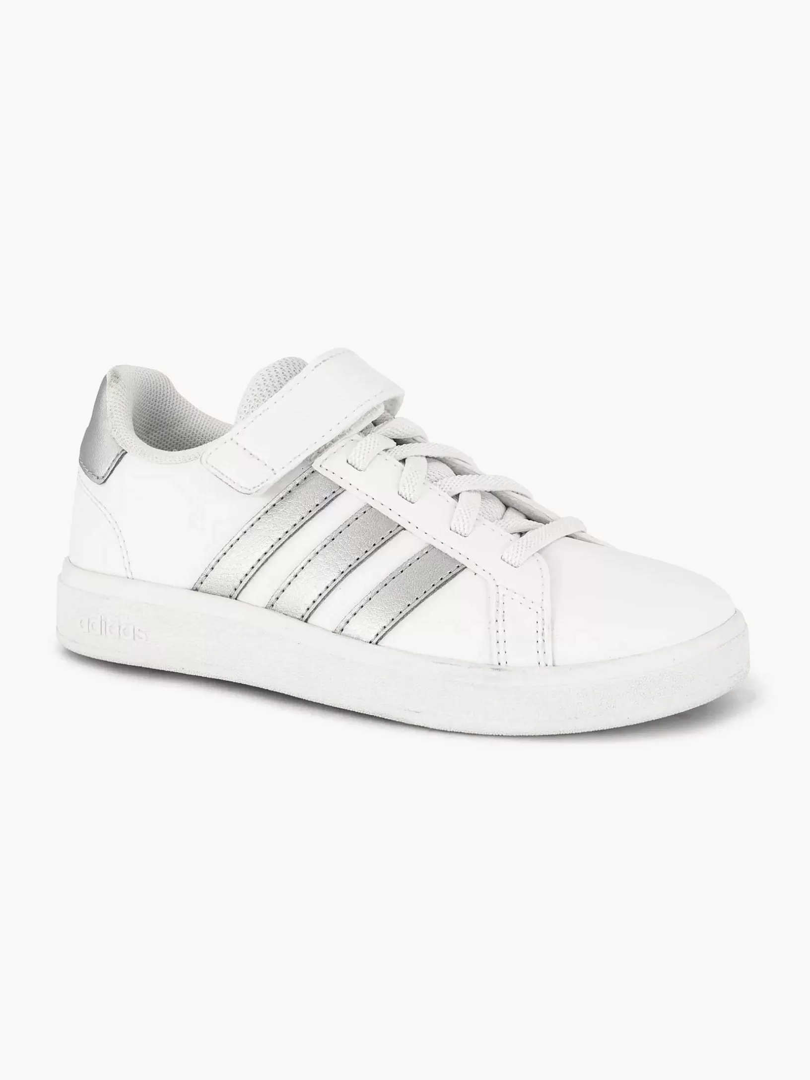 Children adidas Silver Grand Court 2.0 El K