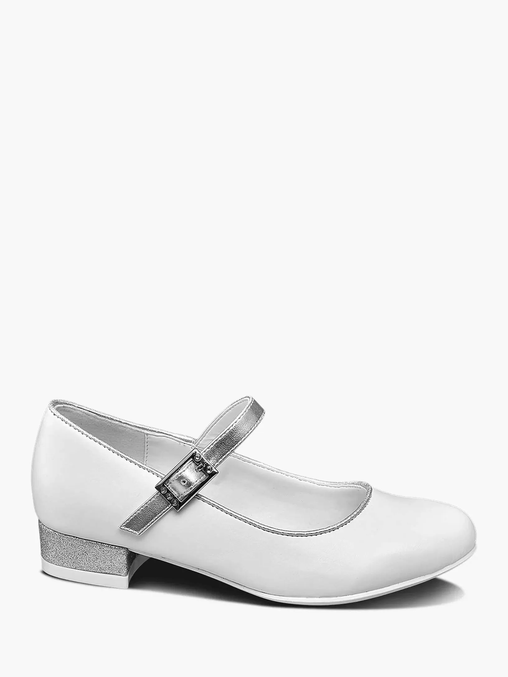 Children Graceland White Ballerina Buckle