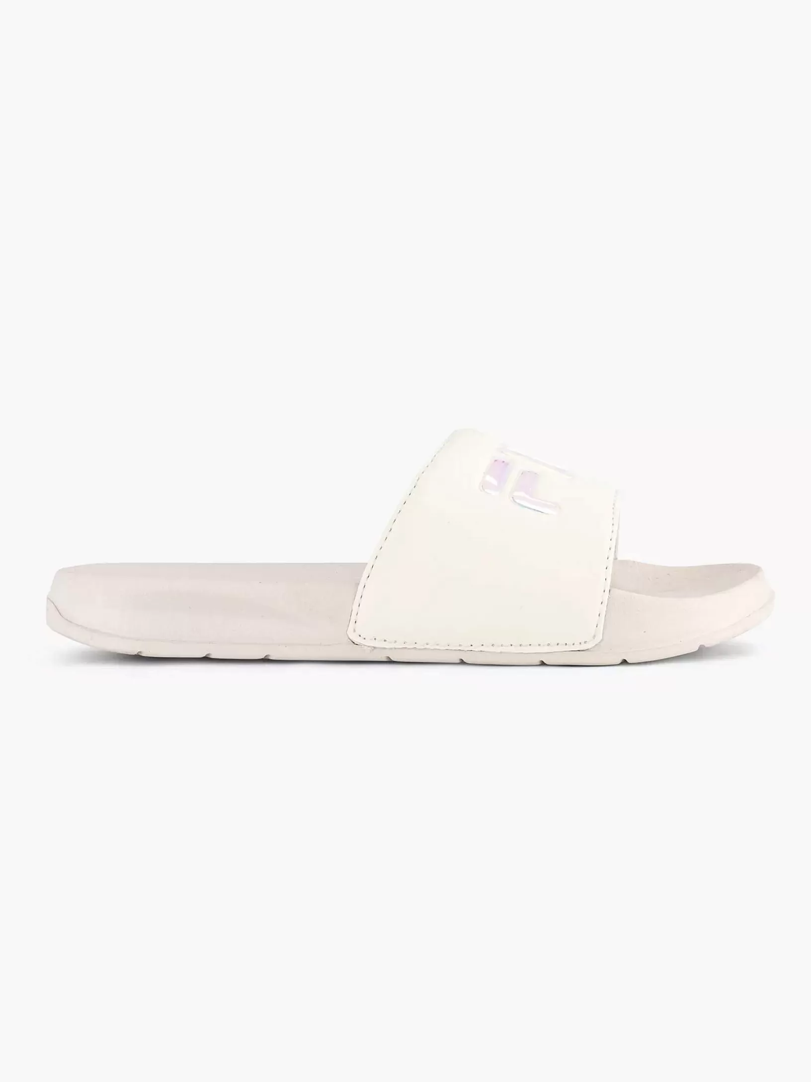 Children FILA White Bath Slippers