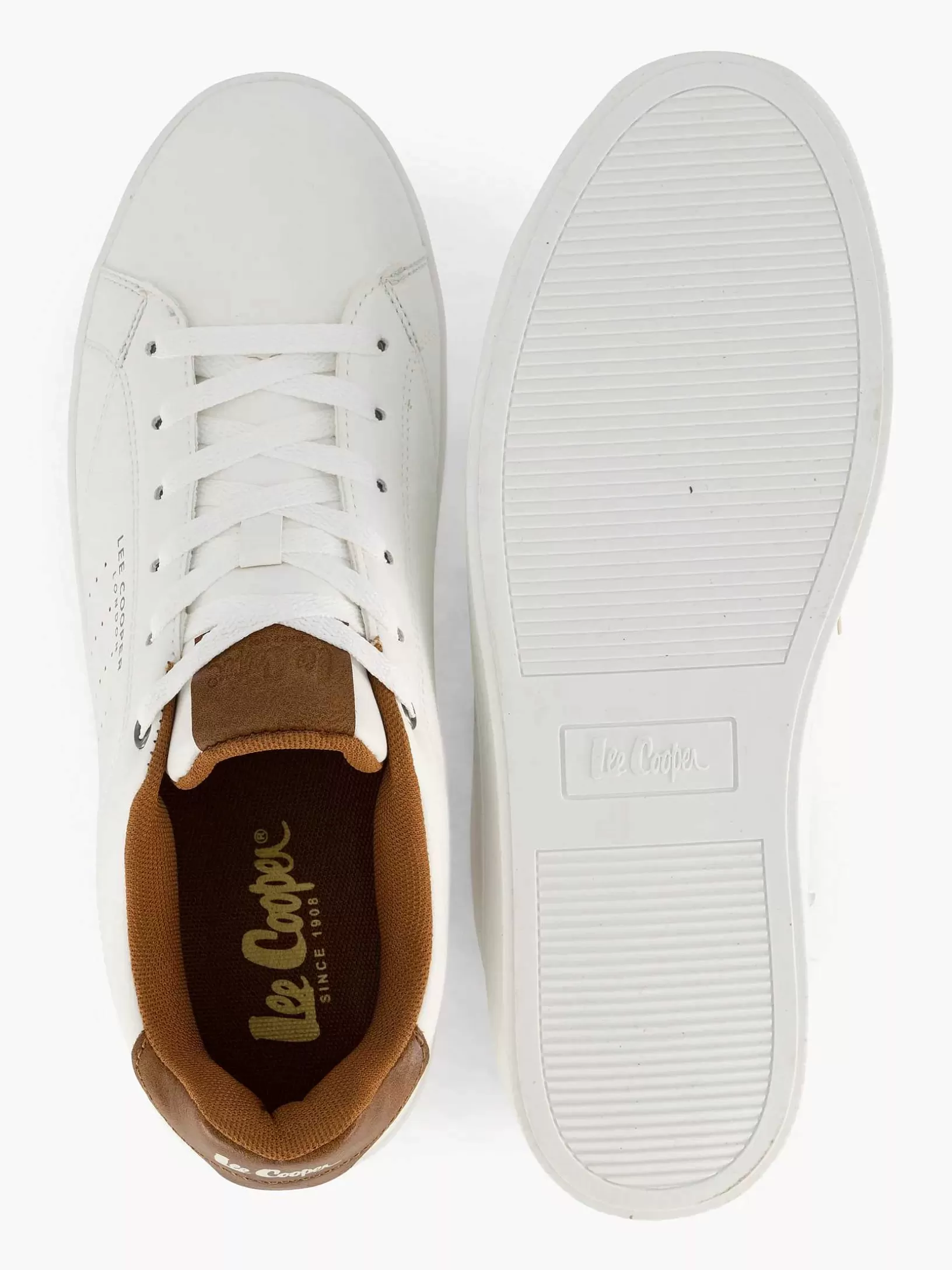 Gentlemen Lee Cooper White Bolton Men Low