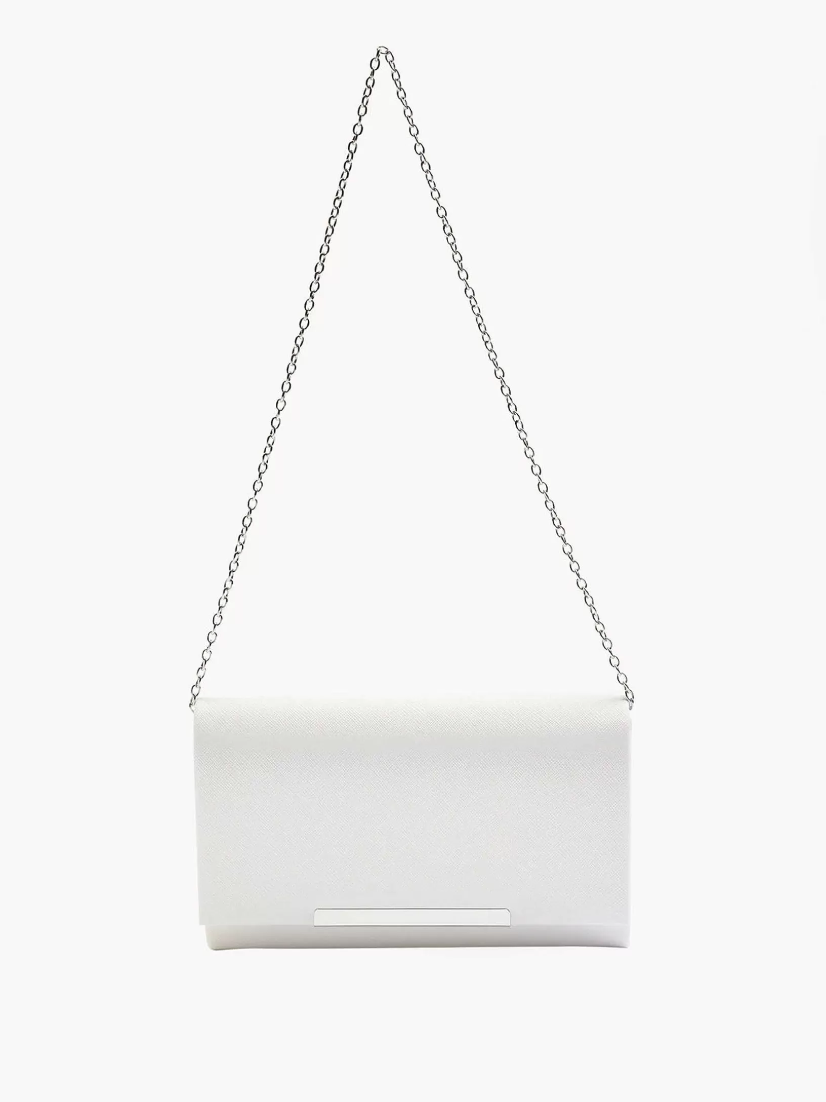 Ladies Graceland White Clutch