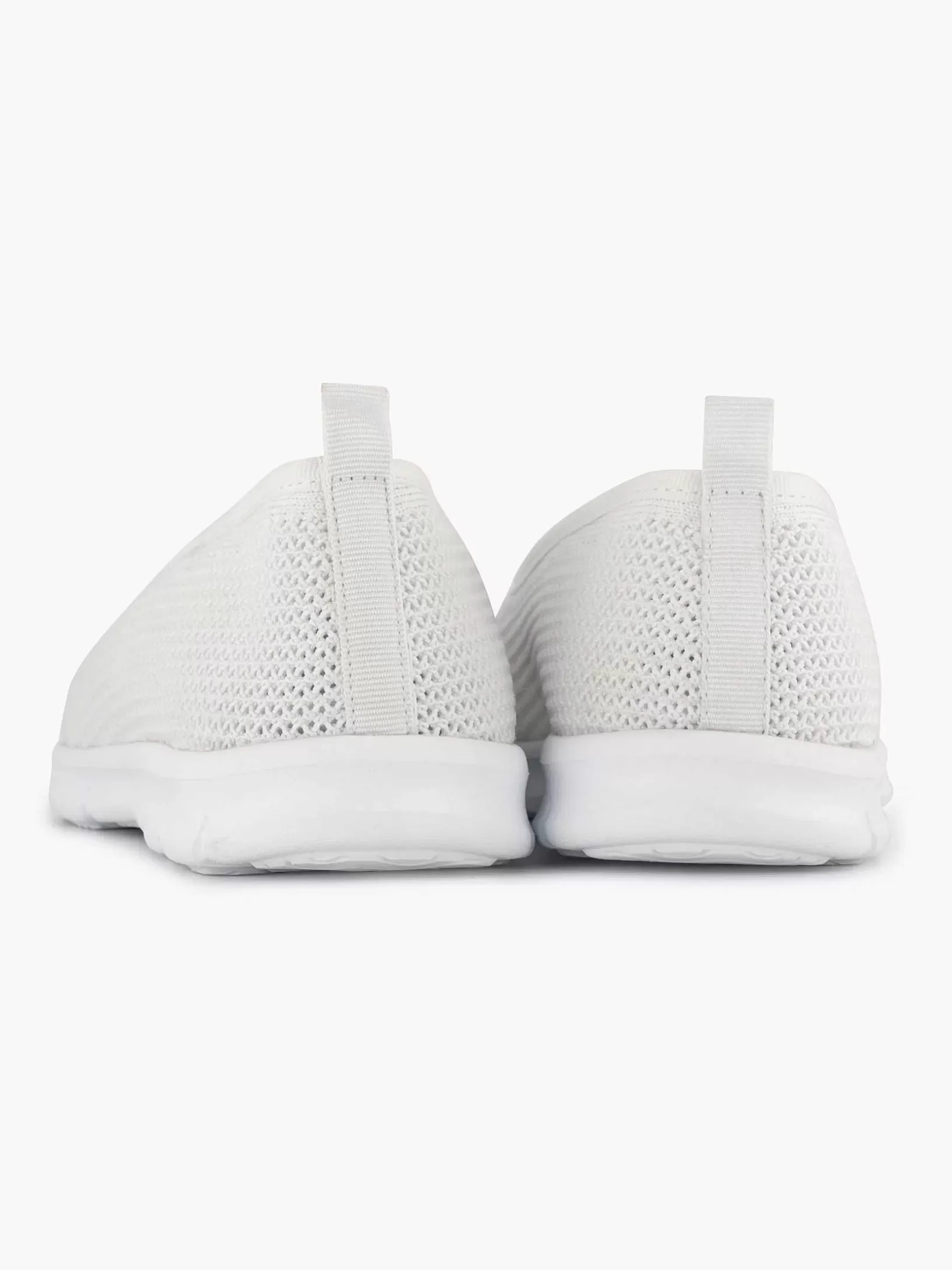 Ladies Easy Street White Comfort Slip-On