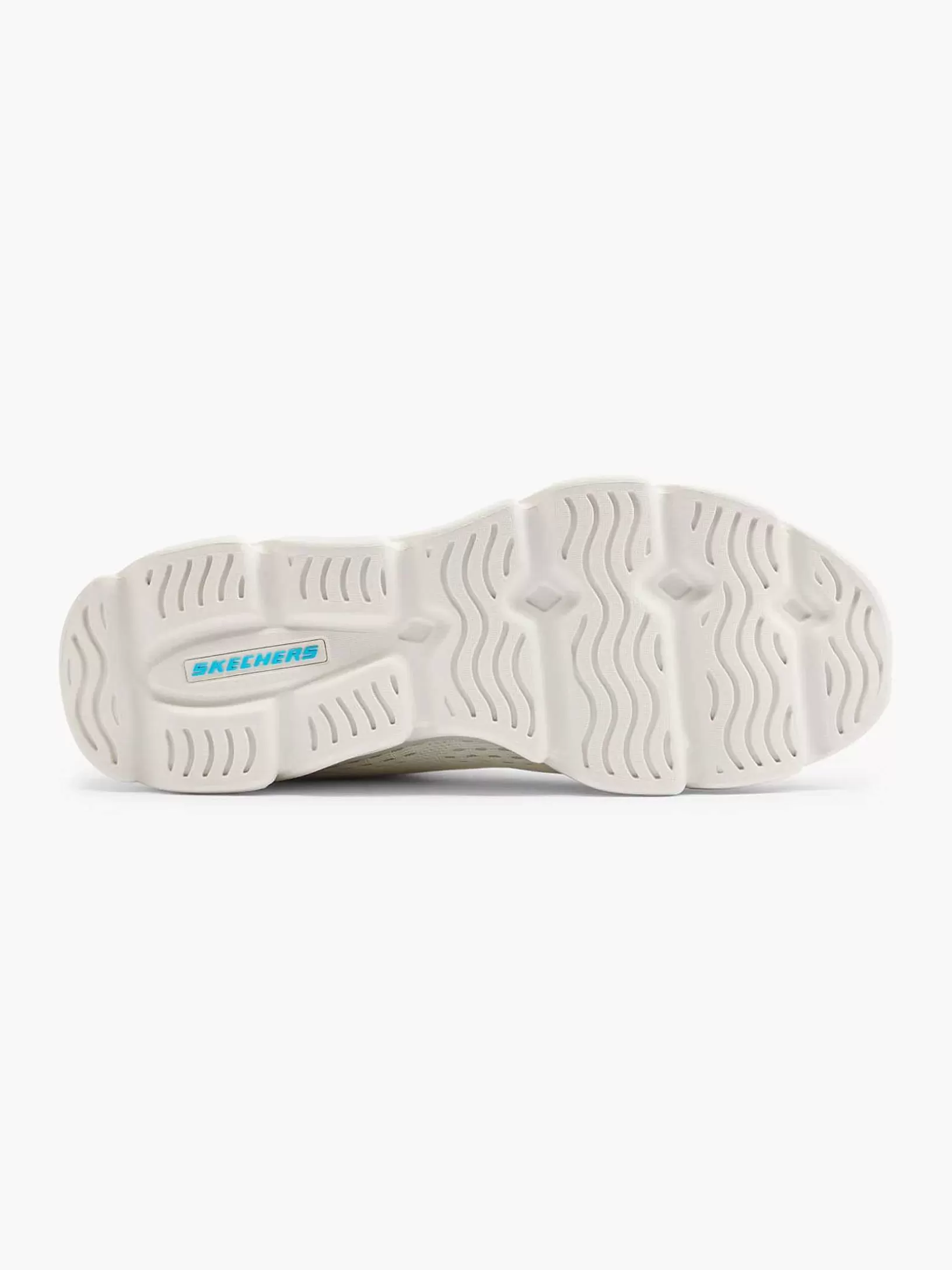 Ladies Skechers White Glide - Lite - Back Slide