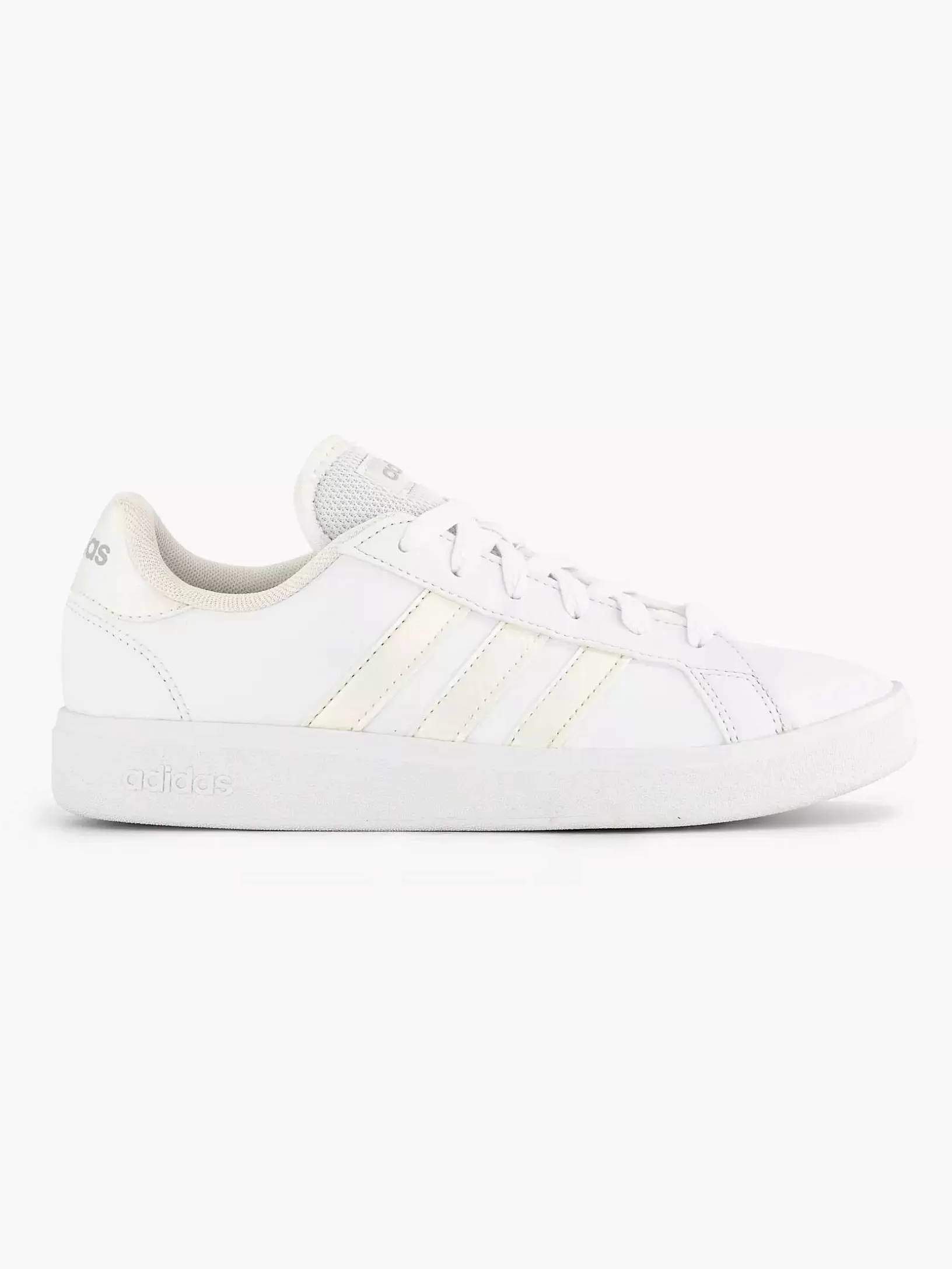 Ladies adidas White Grand Court Base 2.0