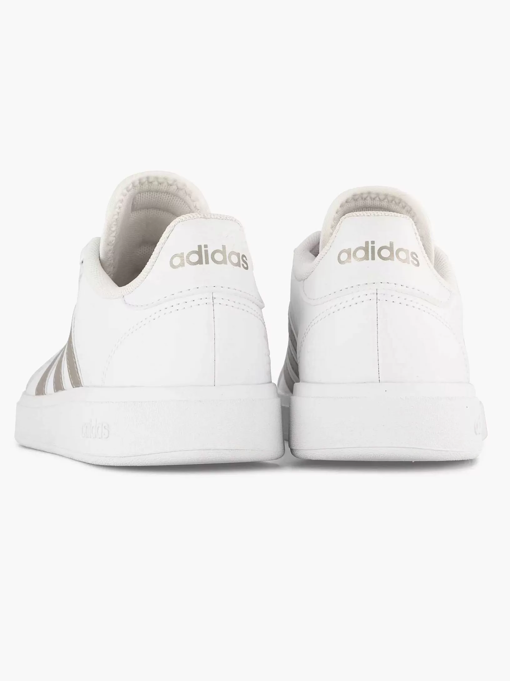 Ladies adidas White Grand Court Base 2.0