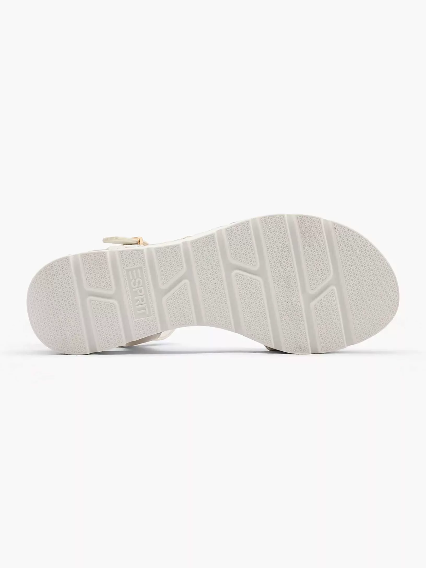 Ladies Esprit White Platform Sandal