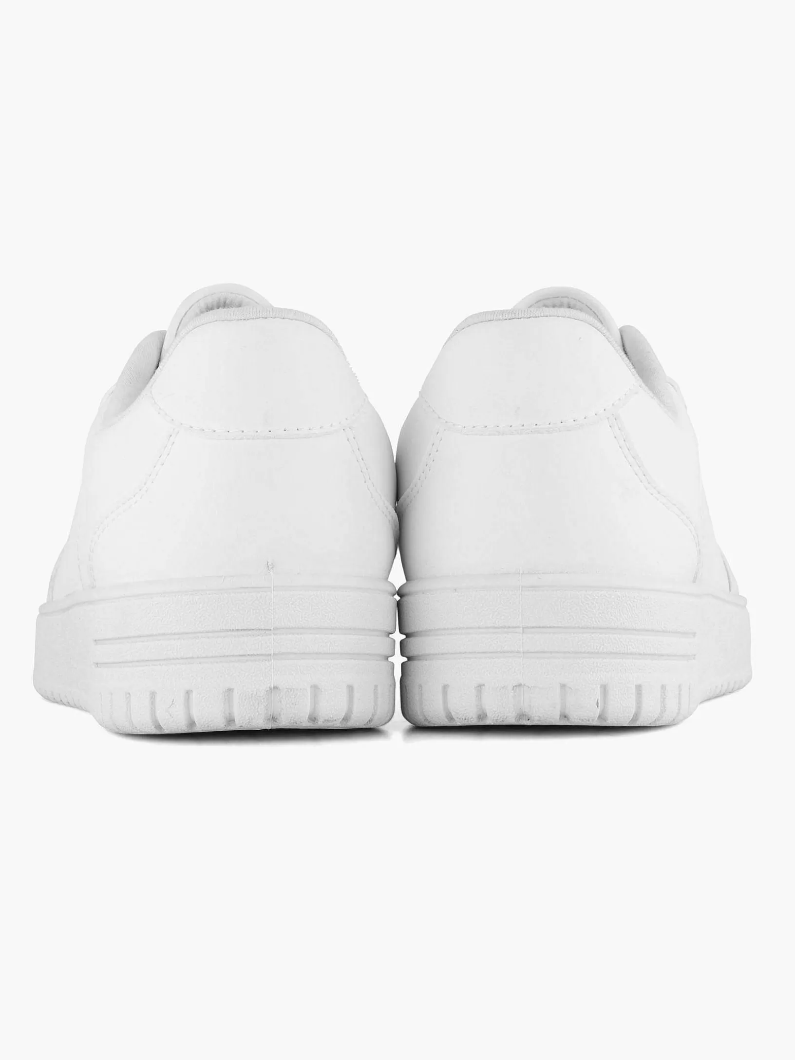 Ladies Graceland White Platform Sneaker