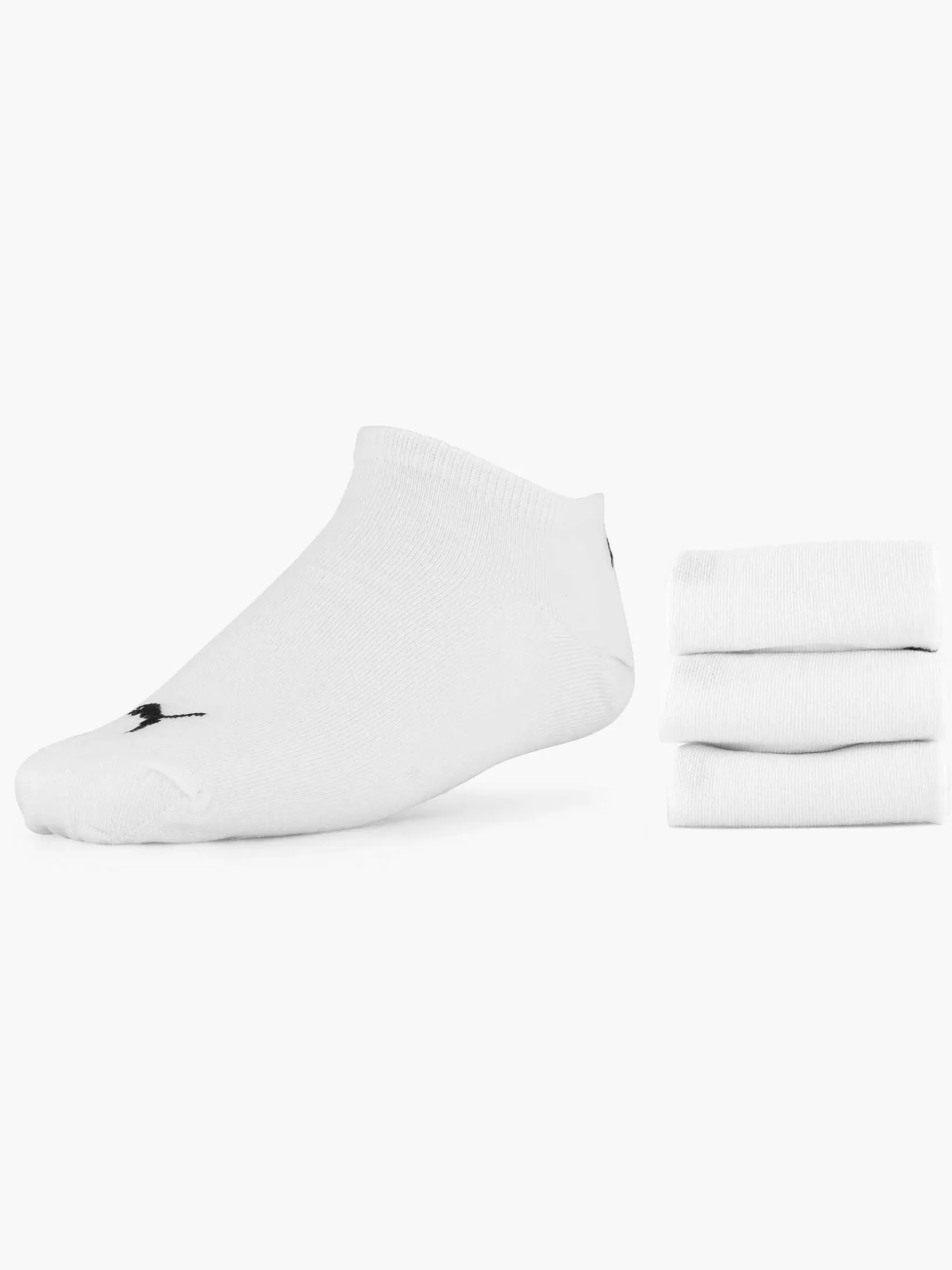 Gentlemen Puma White Sneaker Plain 3 Pack 43-46