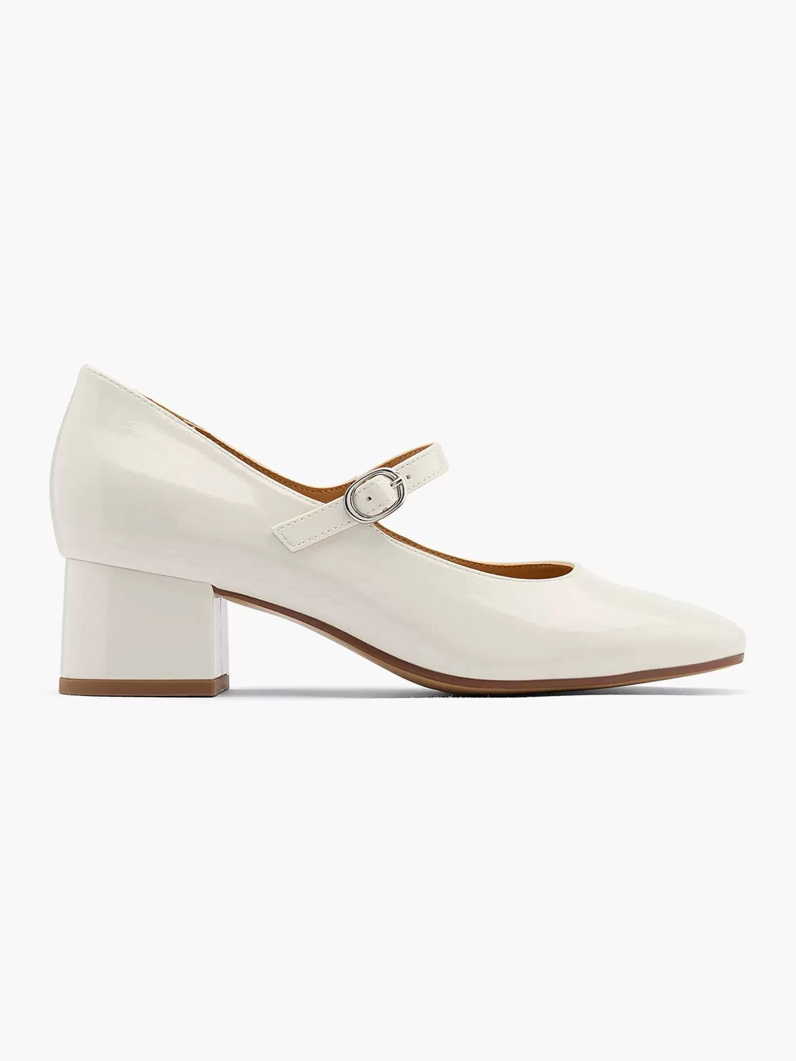 Ladies Graceland White Pump