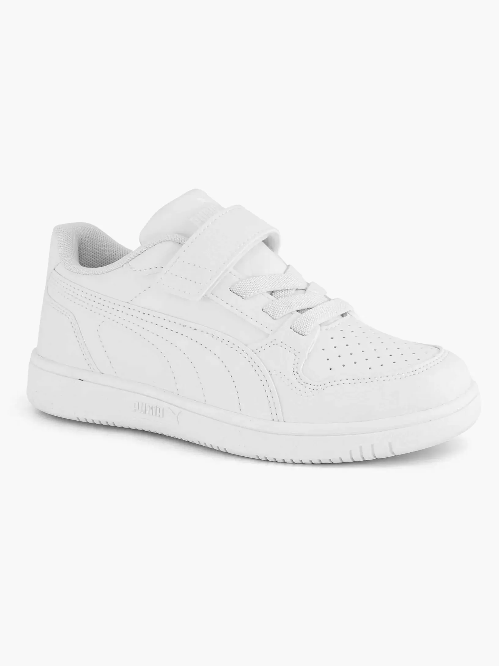 Children Puma White Rebound Lite Ps