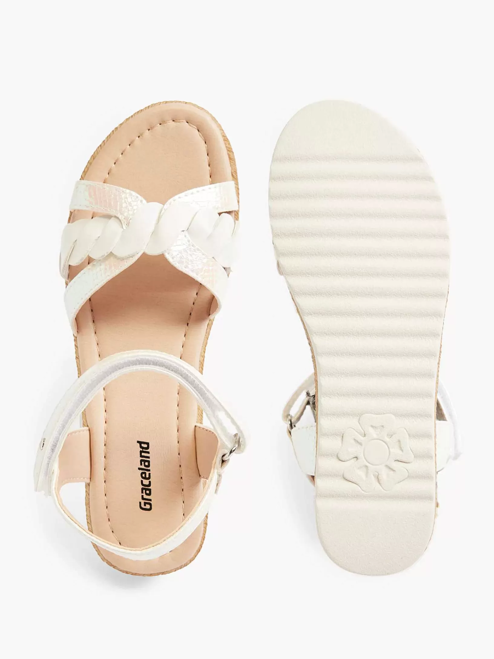 Children Graceland White Sandal