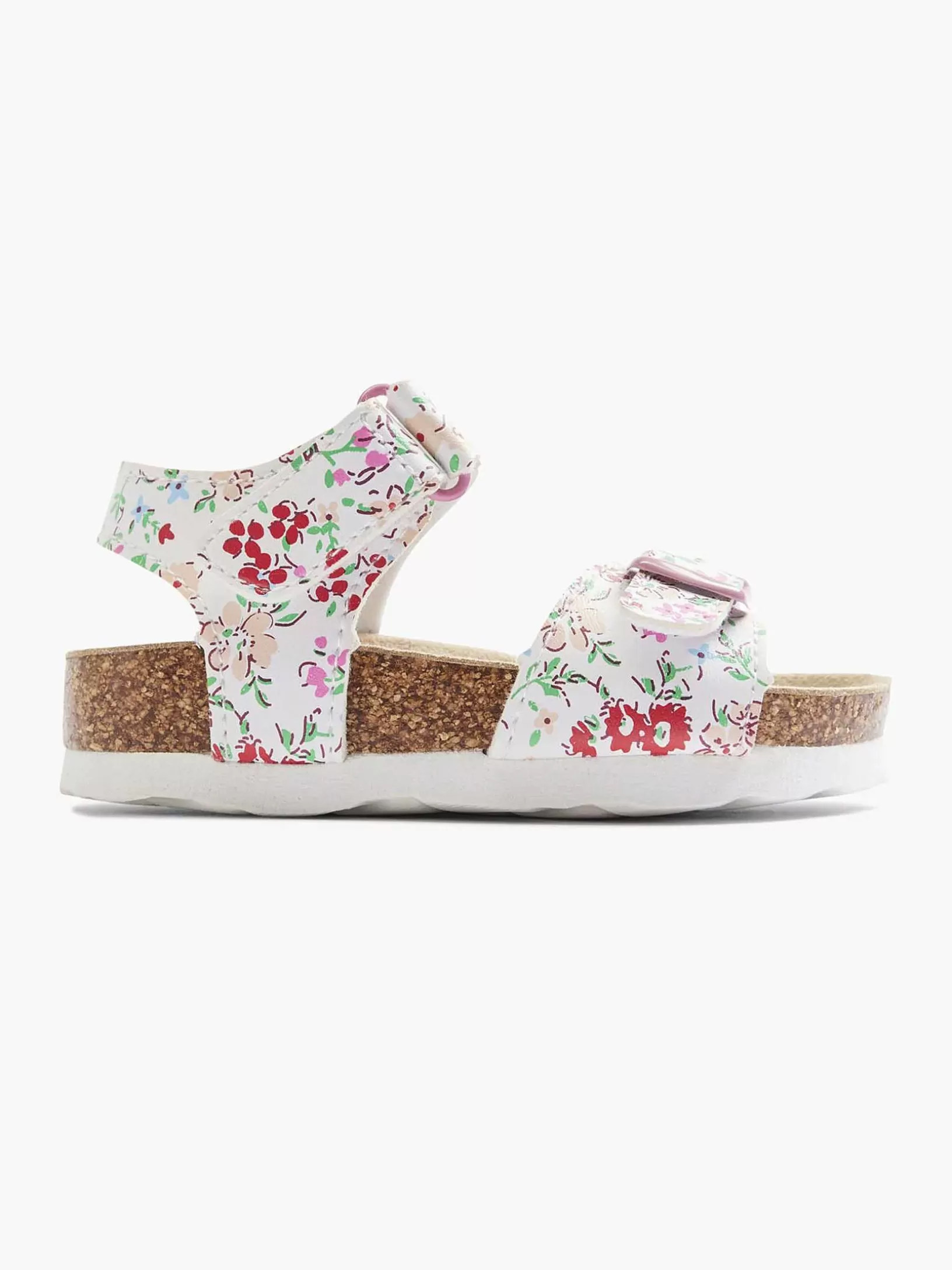 Children Cupcake Couture White Sandal Flowers