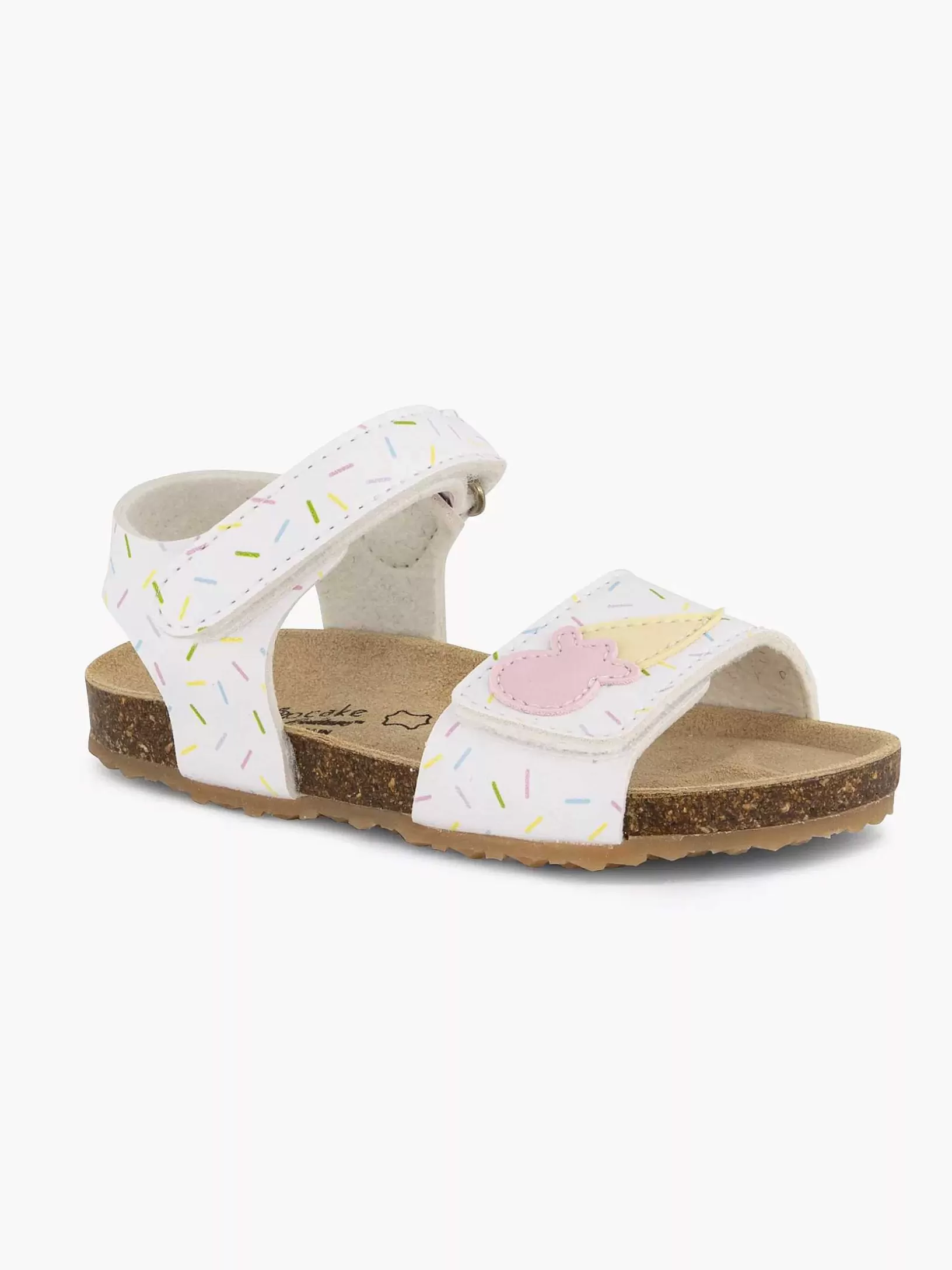 Children Cupcake Couture White Sandal Ice Cream