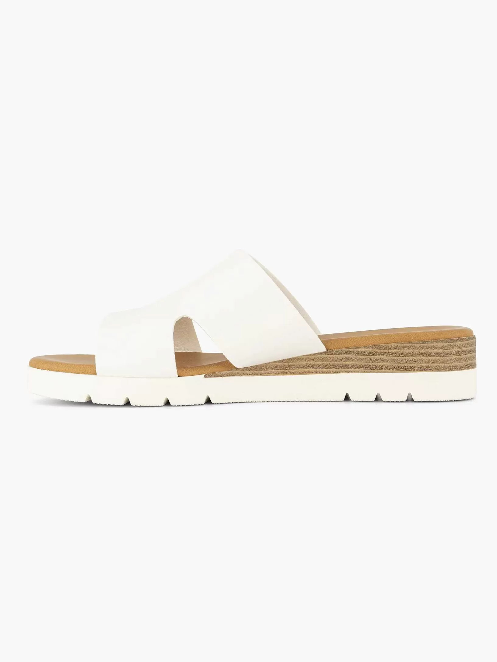 Ladies Graceland White Slipper