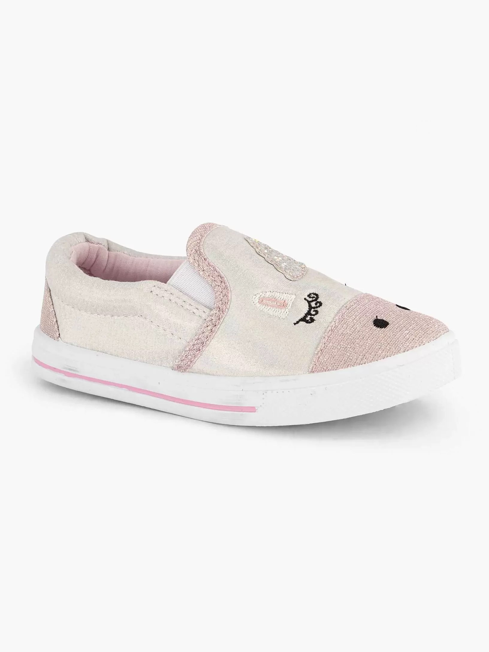 Children Graceland White Slipper