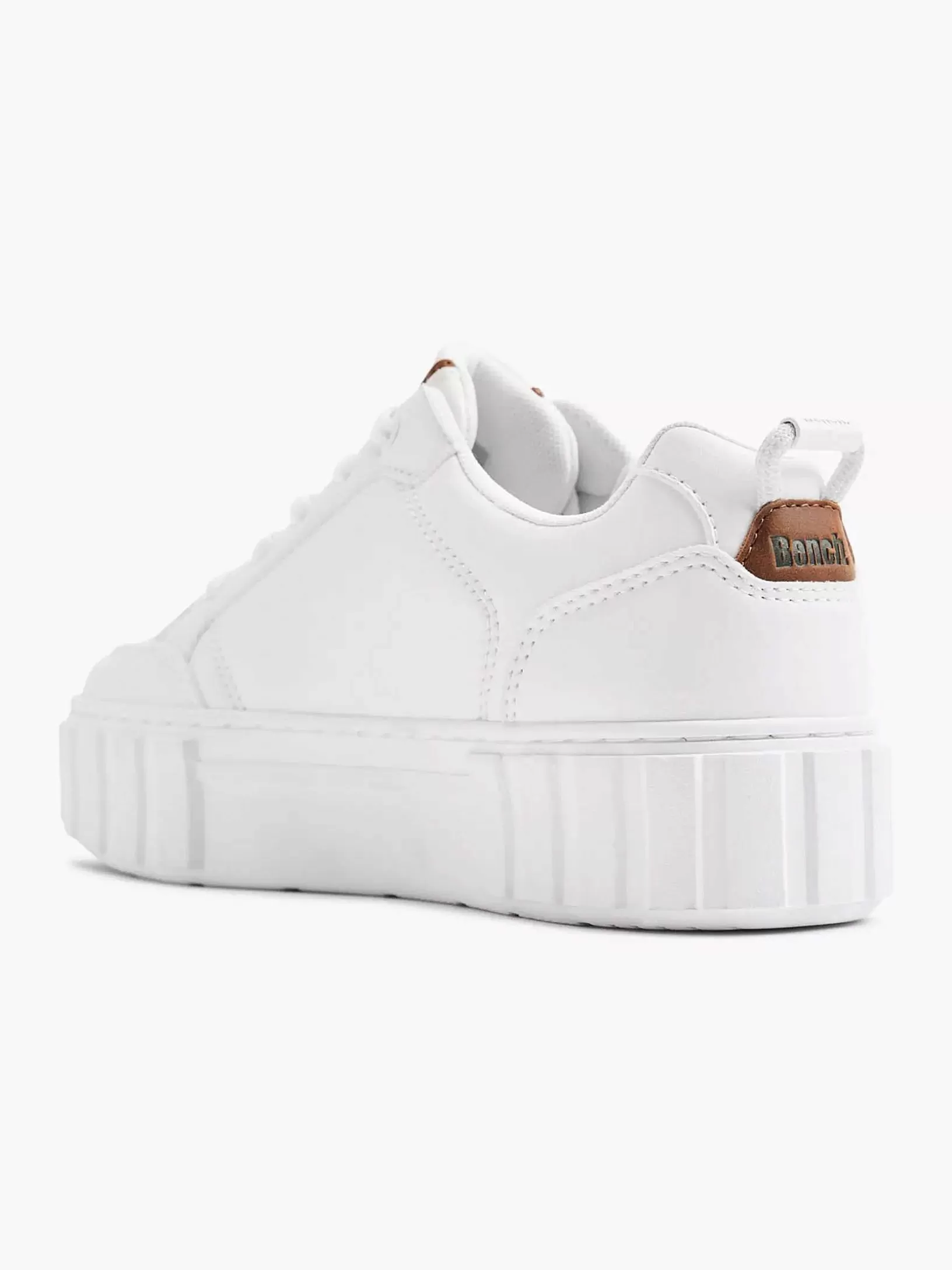 Ladies Bench White Sneaker