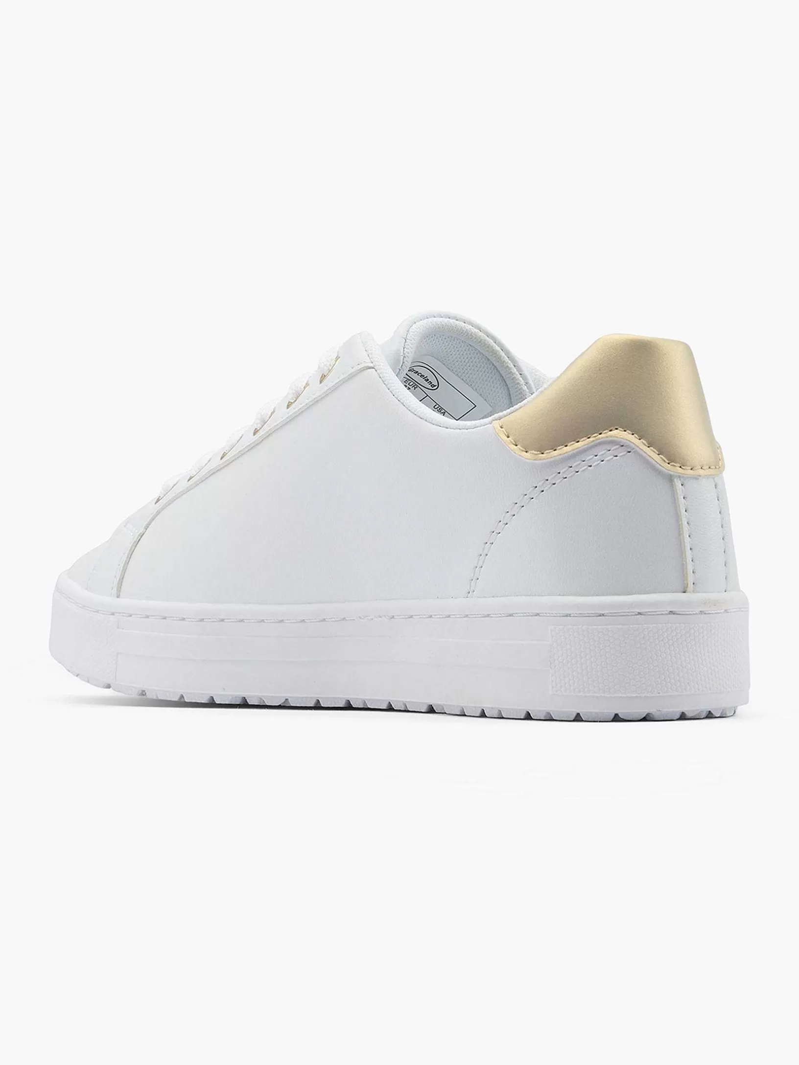 Ladies Graceland White Sneaker