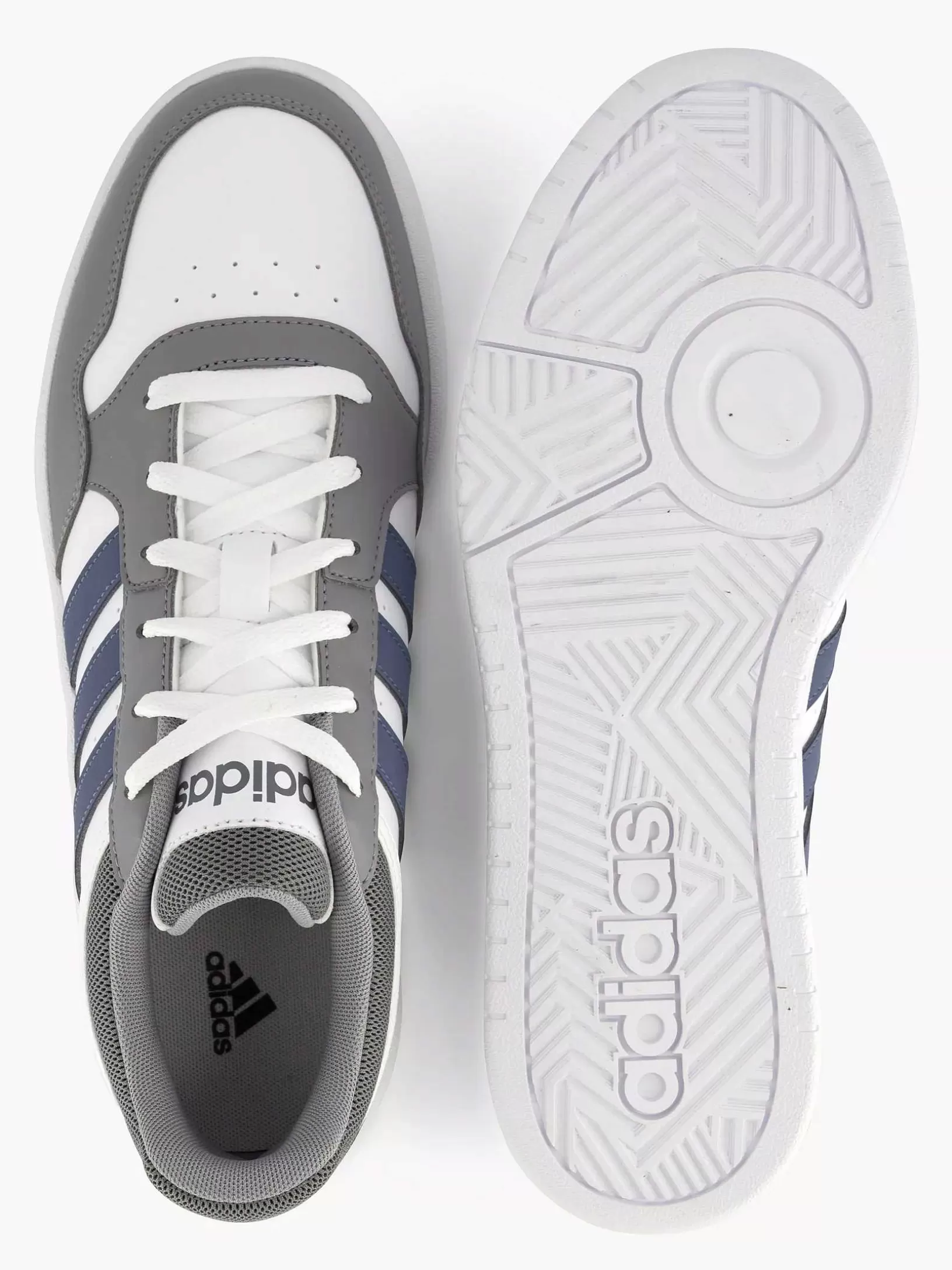 Gentlemen adidas White Sneaker Hoops 3.0