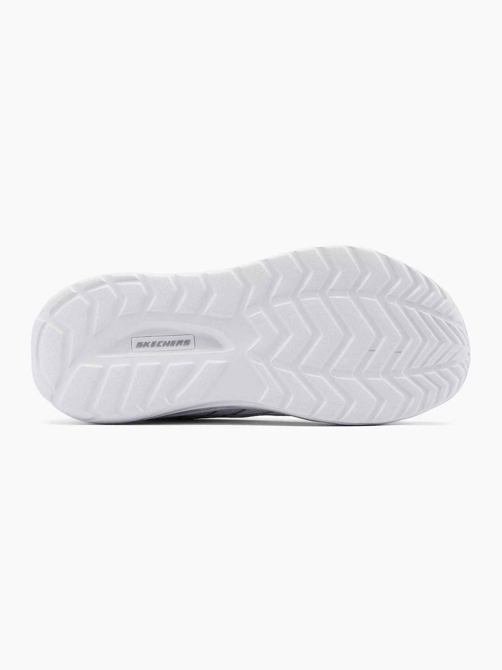 Ladies Skechers White Sneaker Memory Foam