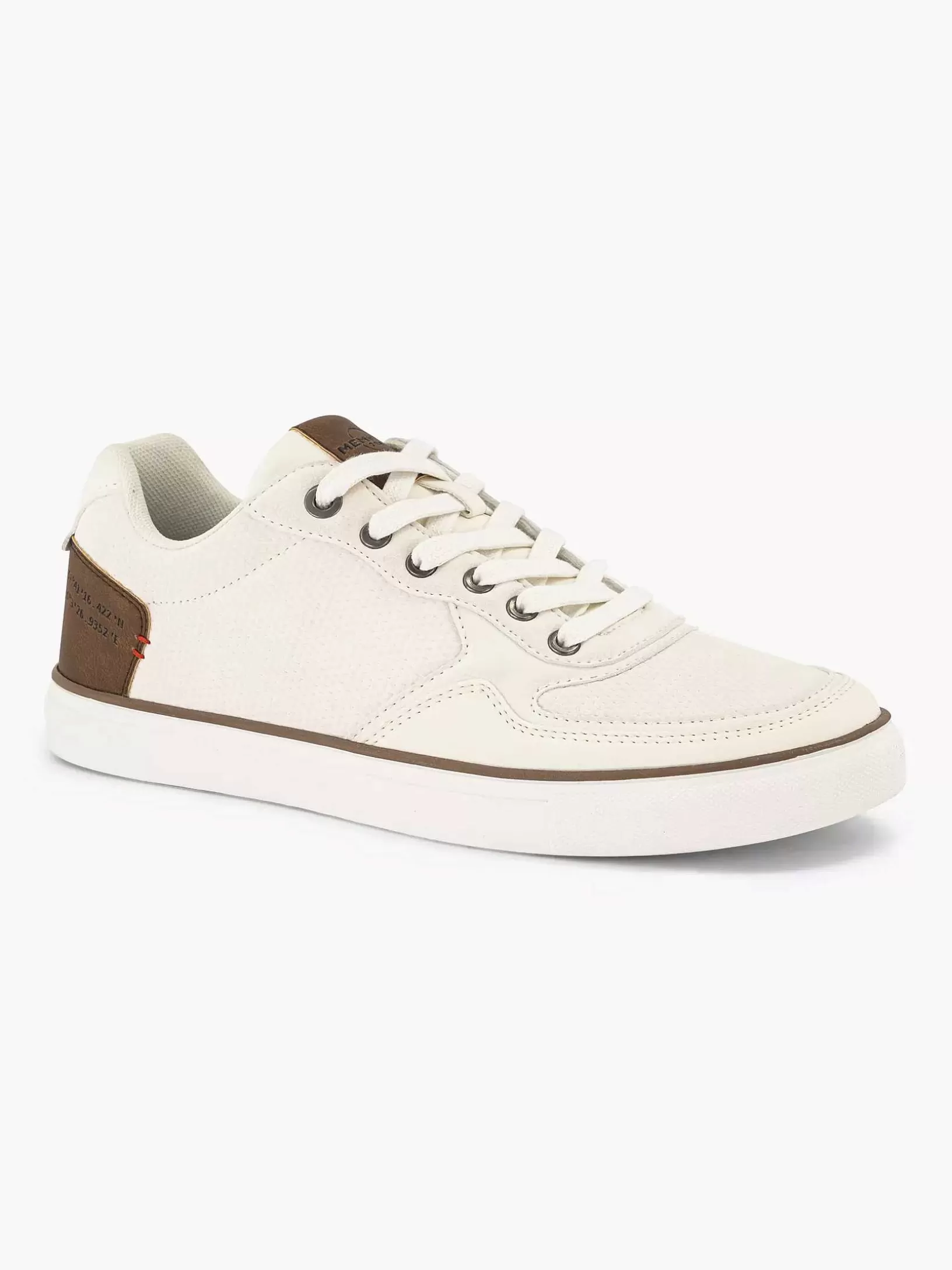 Gentlemen Memphis One White Sneaker Memory Foam