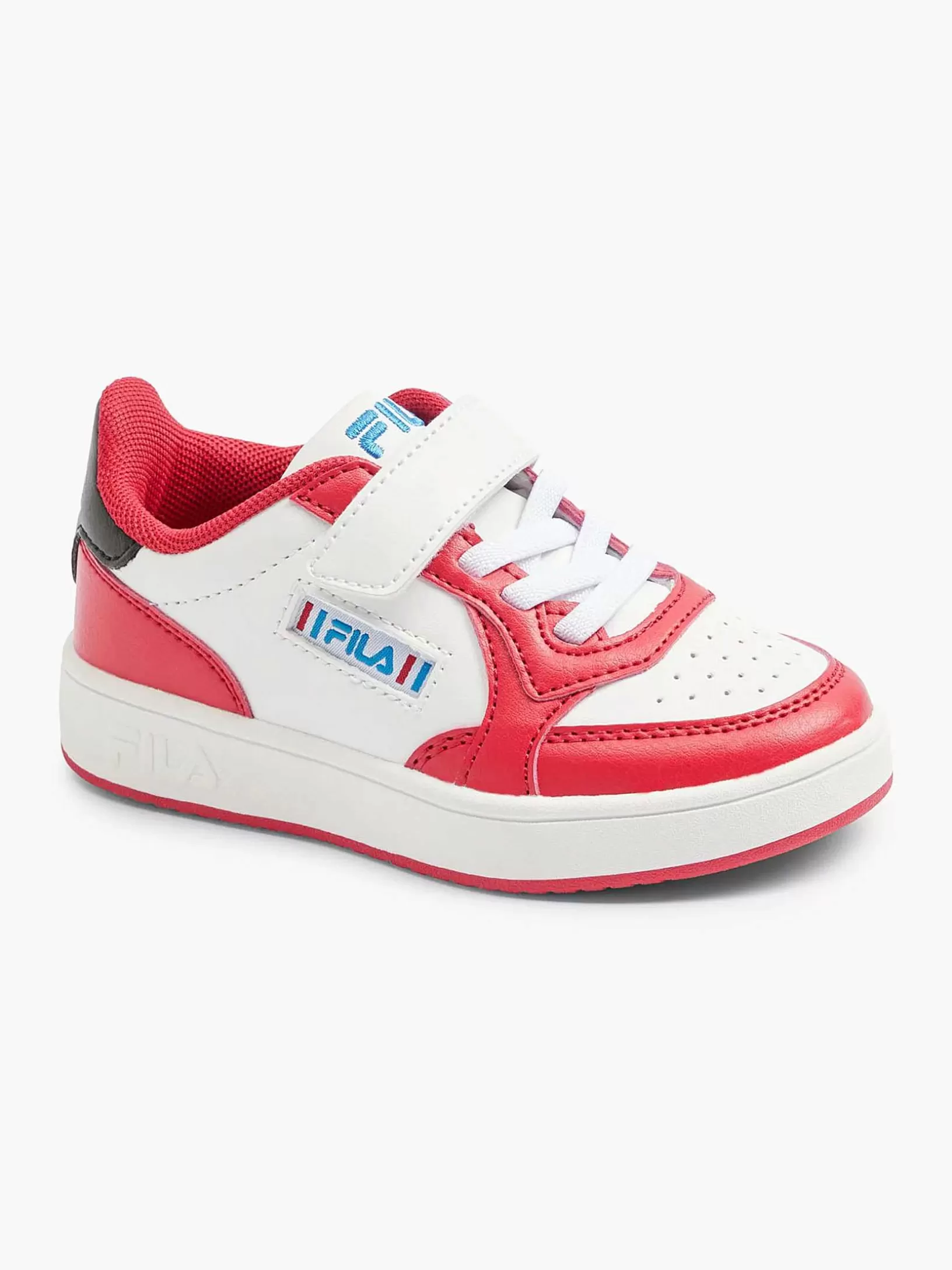 Children FILA White Sneaker Velcro