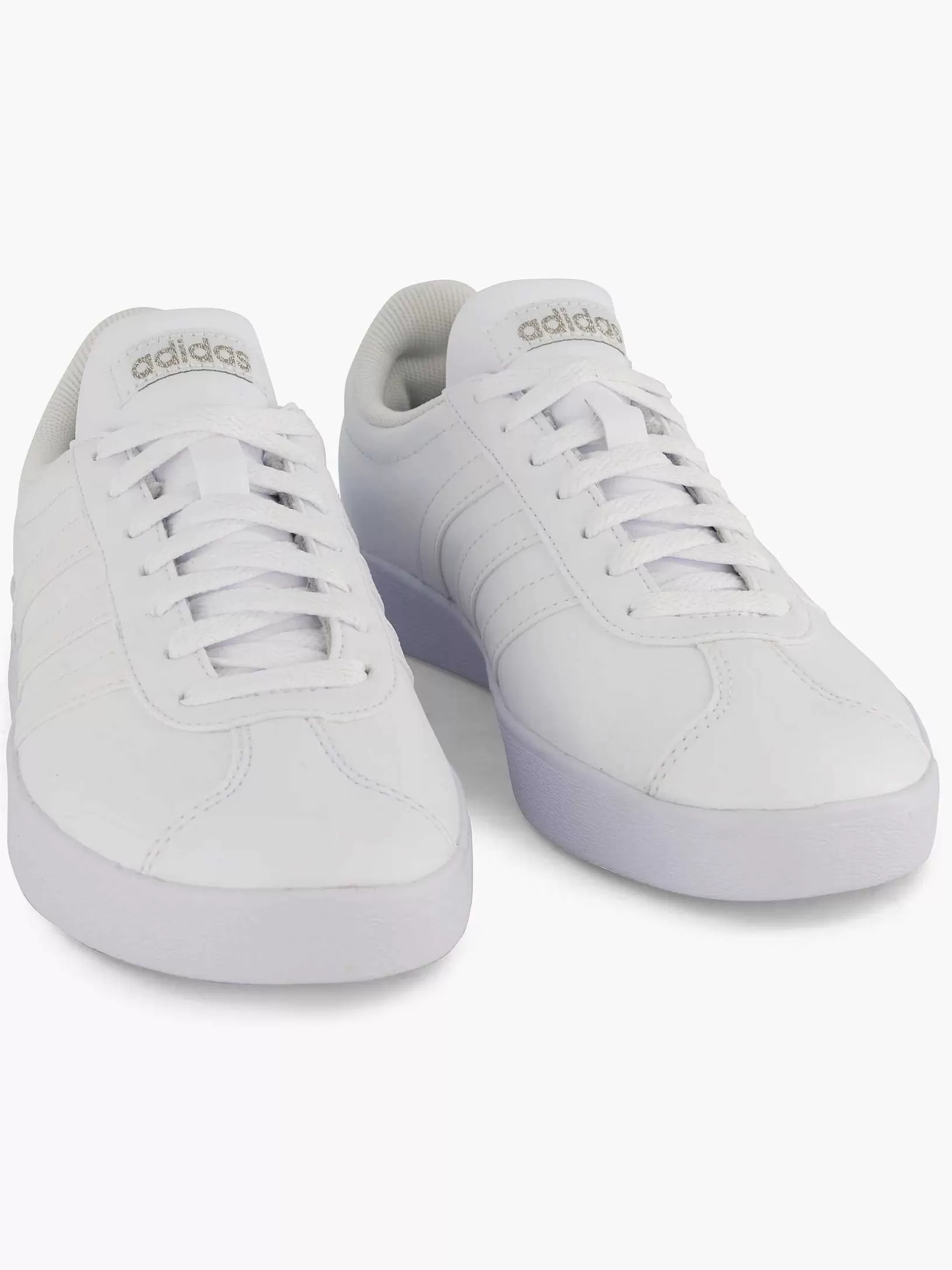 Ladies adidas White Vl Court 2.0