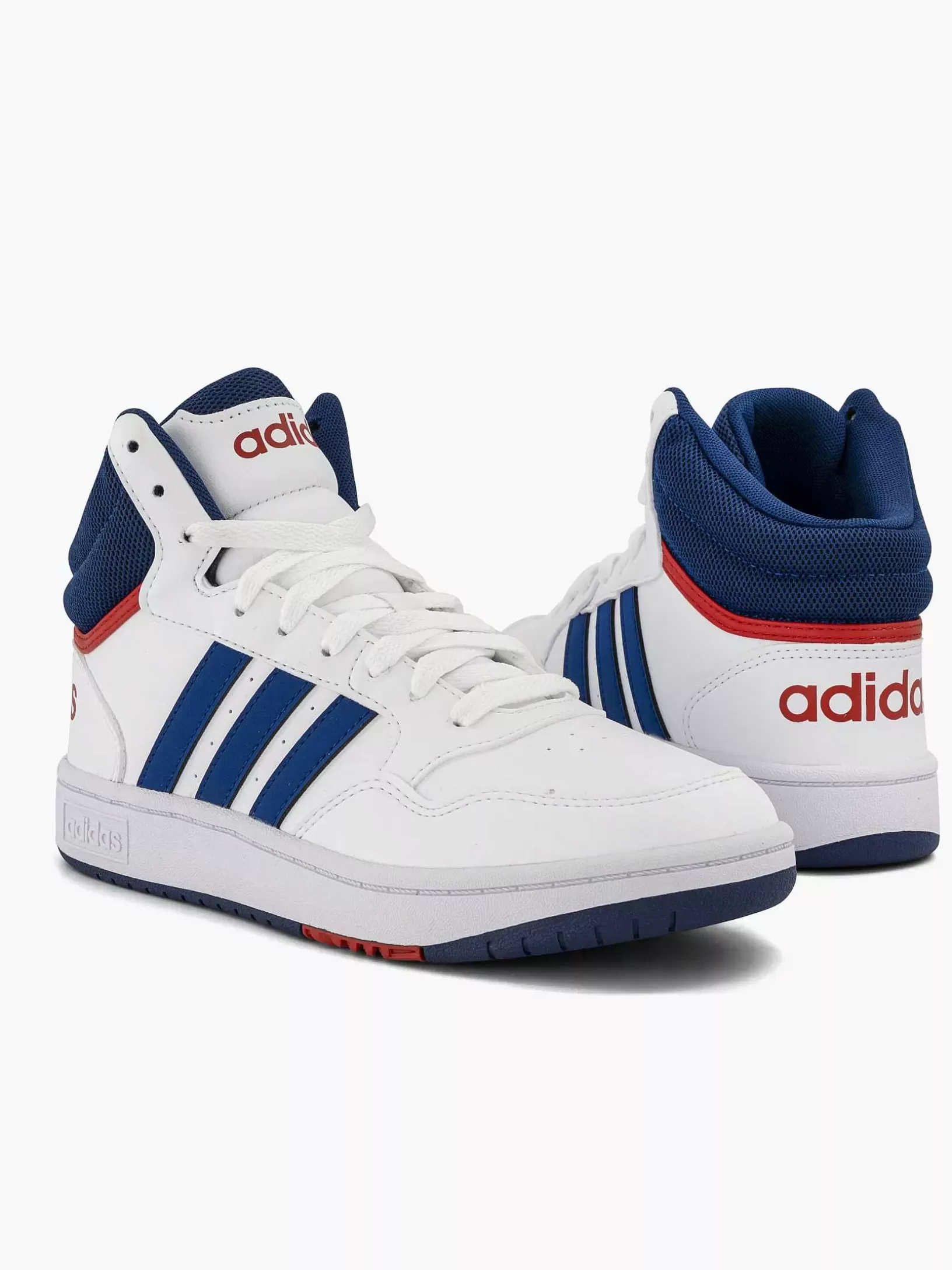 Children adidas Witte Hoops Mid 3.0 K